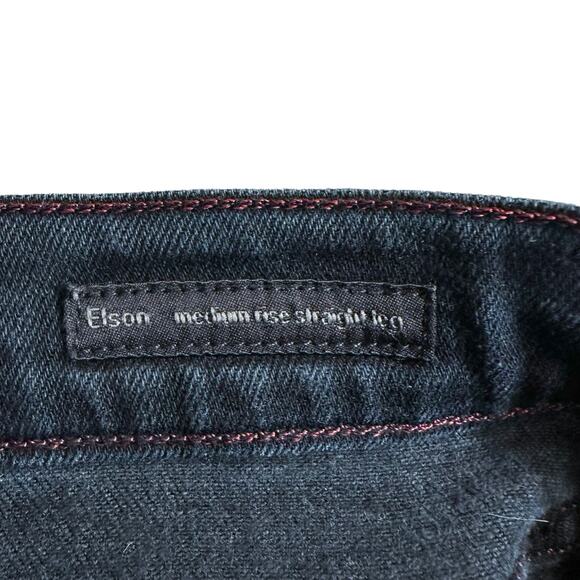 Citizens of Humanity Womens Elson Mid Rise Straight Leg Jeans Dark Blue 29 USA - Picture 9 of 14